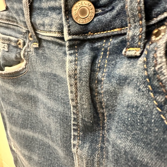 GAP TEEN SIZE 16 JEANS SKY HIGH SKINNY ANKLE IN LIGHT DENIM NWOT - Picture 10 of 14